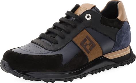 fendi leather sneakers